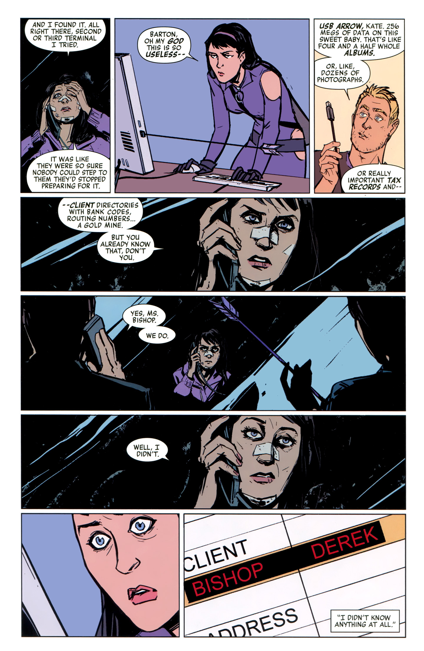 Read online Hawkeye (2012) comic -  Issue #20 - 13