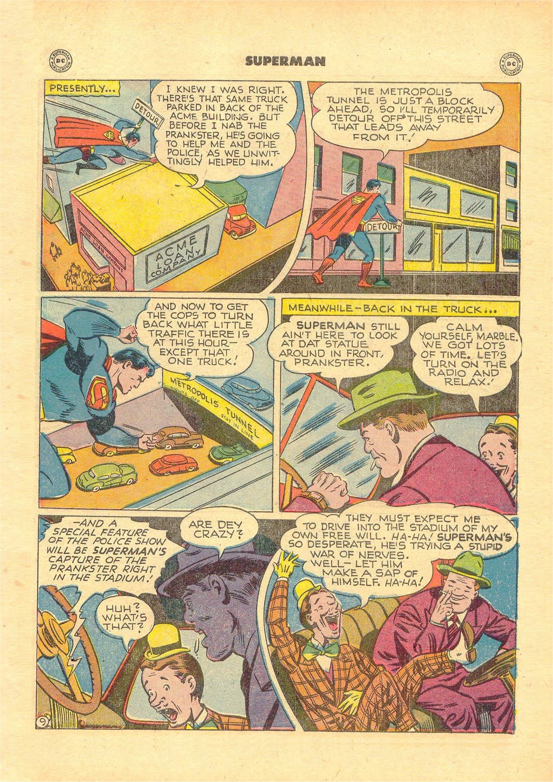 Read online Superman (1939) comic -  Issue #52 - 13