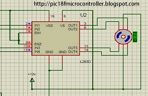  Unipolar Stepper Motor Interfacing With PIC Microcontroller (PIC18F2550) in Proteus [step by step]
