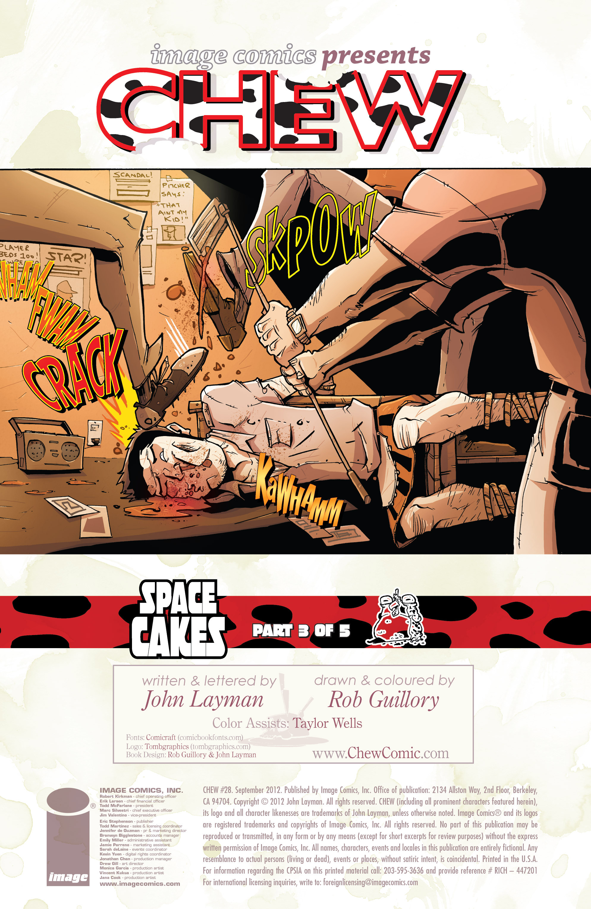 Read online Chew comic -  Issue #28 - 2