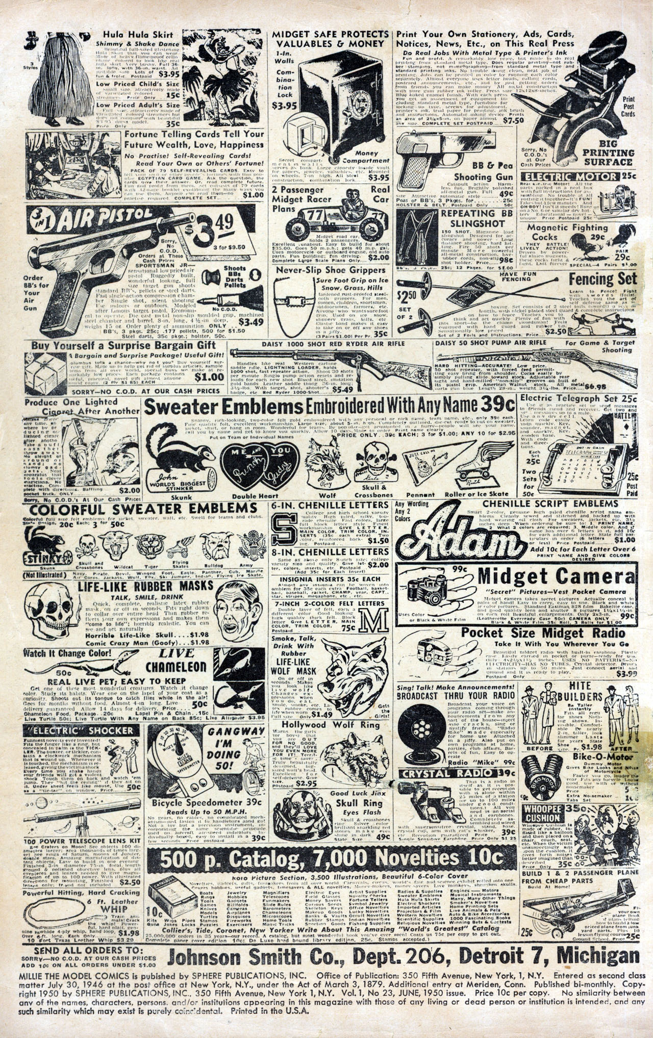 Read online Millie the Model comic -  Issue #23 - 2