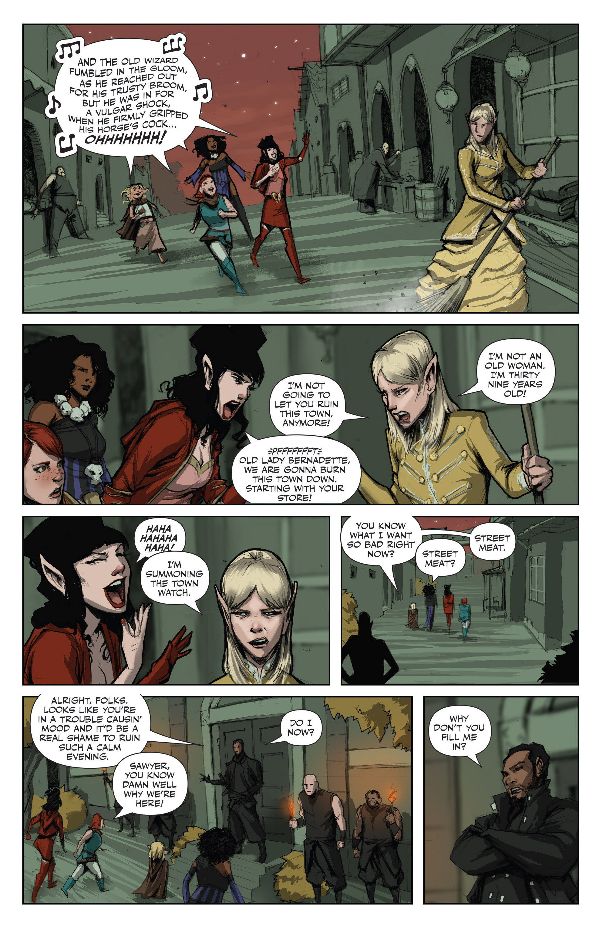 Read online Rat Queens (2013) comic -  Issue # _TPB 1 - Sass & Sorcery - 51