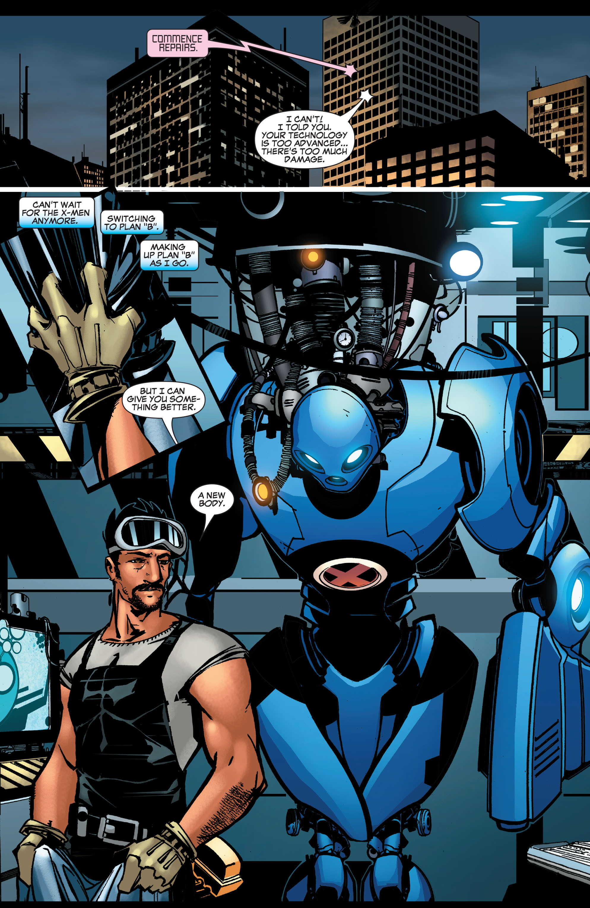 Read online New X-Men (2004) comic -  Issue #29 - 22
