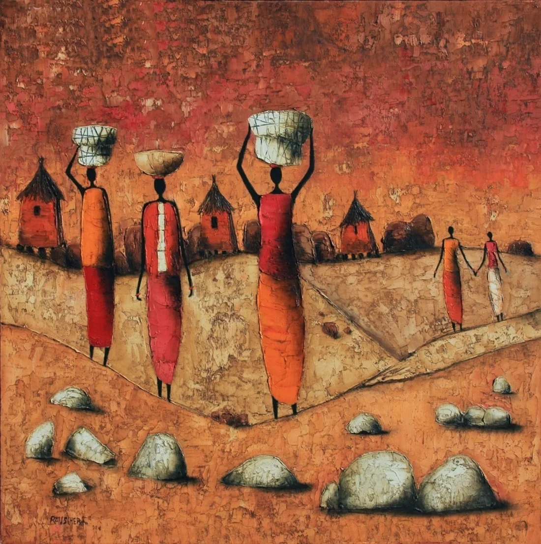 Michel Rauscher, 1957 | Abstract Figurative painter | Tutt'Art ...