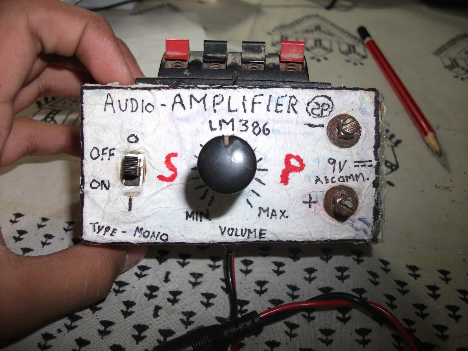 LM386 Audio Amplifier (Mono)
