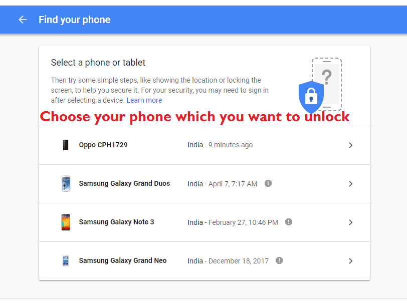 How to unlock your android smartphone if it get locked Mr.Black Hat