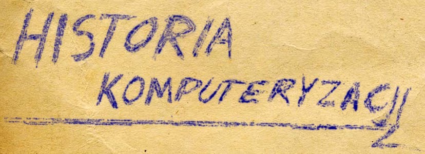 Historia komputeryzacji