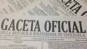 SUMARIO Gaceta Oficial N° 41.542 10 de diciembre de 2018 SUMARIO Gaceta Oficial N° 41.542 10 de diciembre de 2018