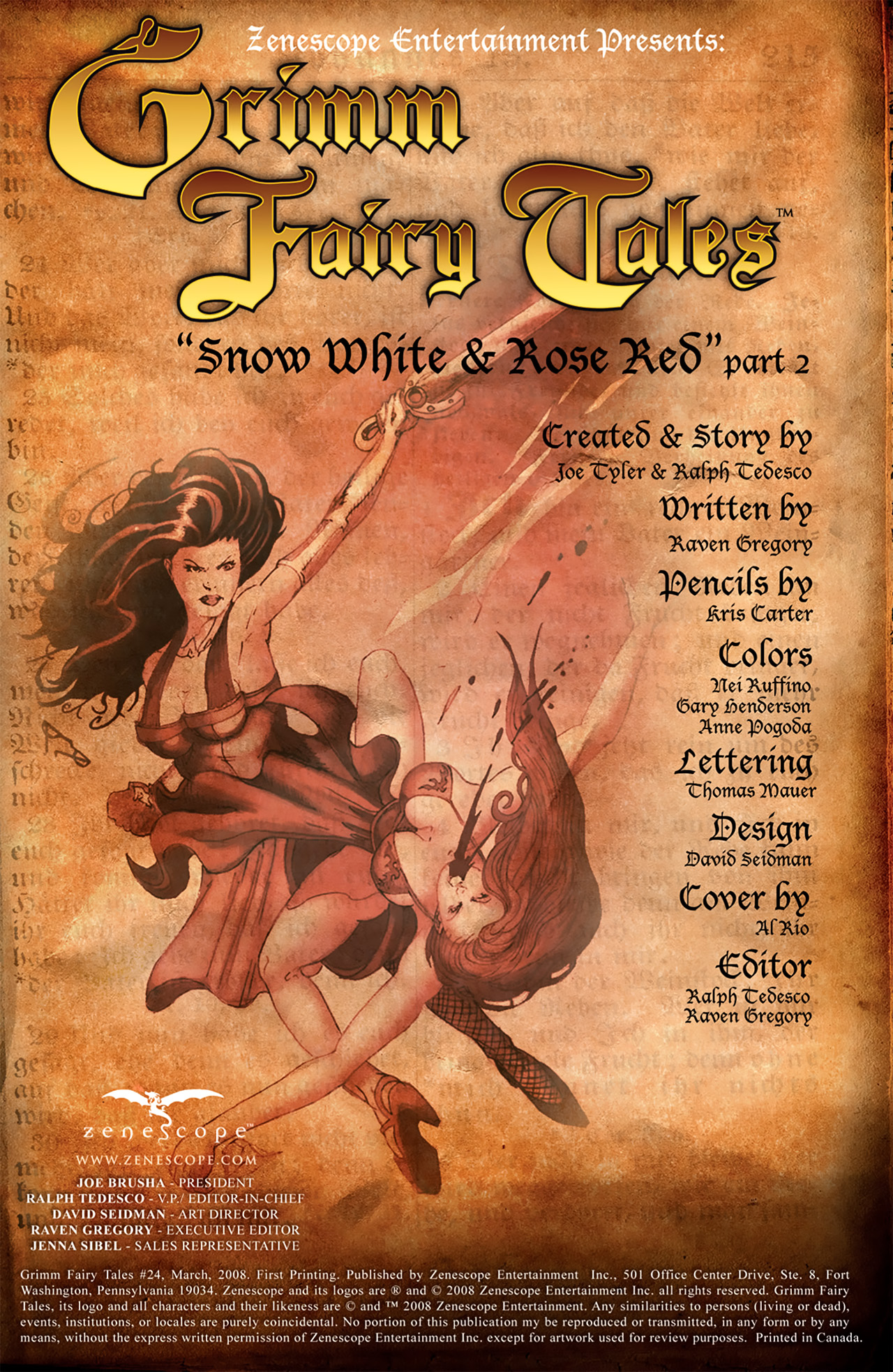 Read online Grimm Fairy Tales (2005) comic -  Issue #24 - 2