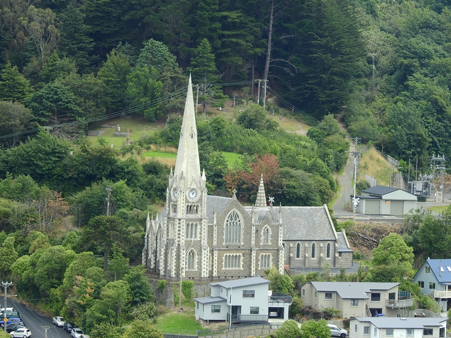 photographing New Zealand Iona Church, Port Chalmers