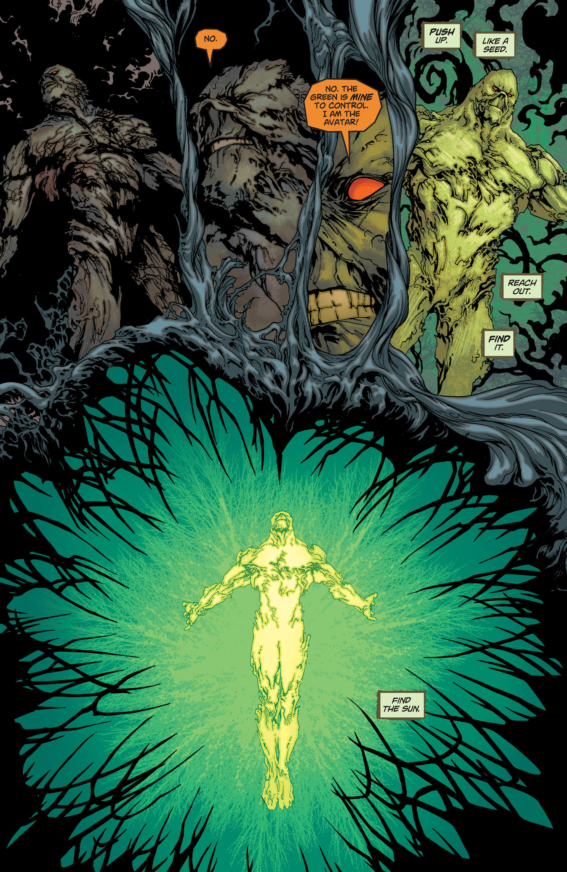 Read online Swamp Thing (2011) comic -  Issue #21 - 19