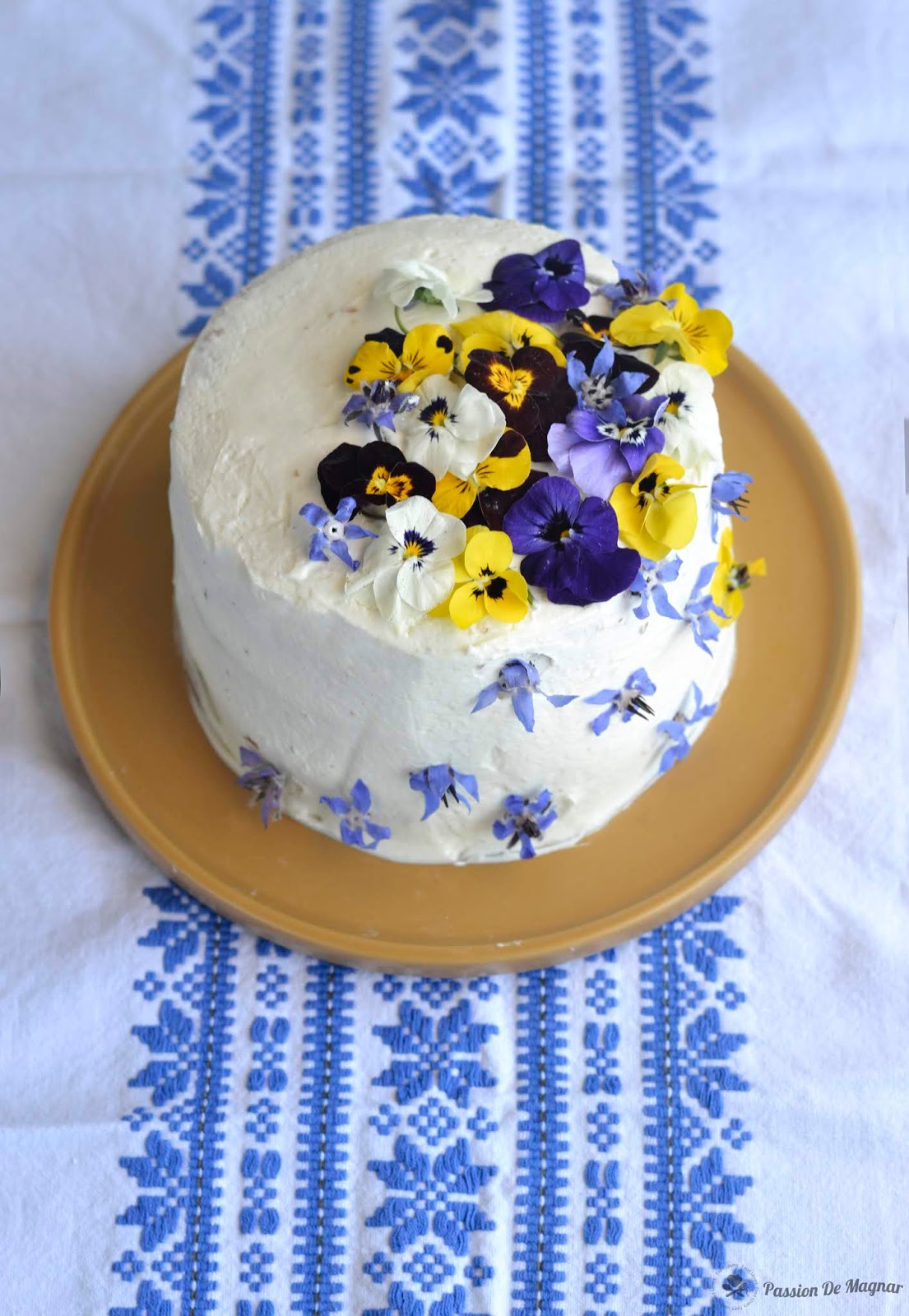 Passion De Magnar: ~ Torta coi fiori ~