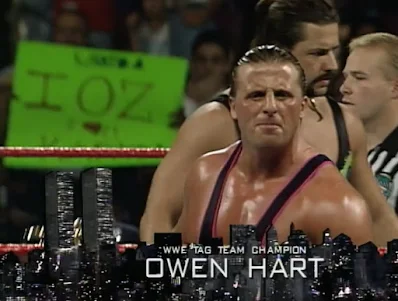 WWF / WWE SURVIVOR SERIES 1996: The Legendary Owen Hart was in tonight's opening match