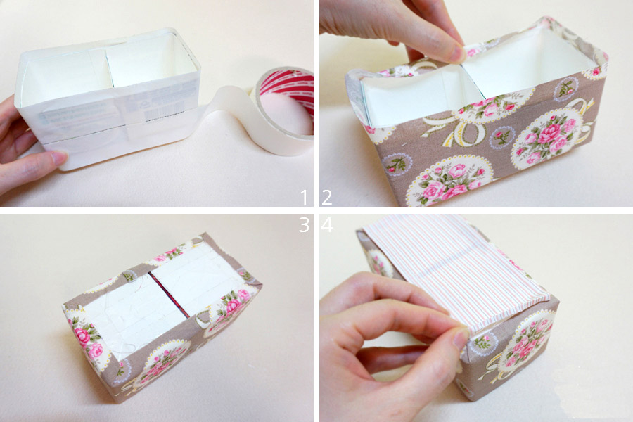 Fabric Box Tutorial DIY Tutorial Ideas!