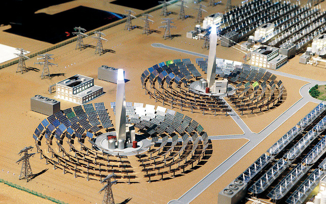محطات الطاقة الشمسية الحرارية
