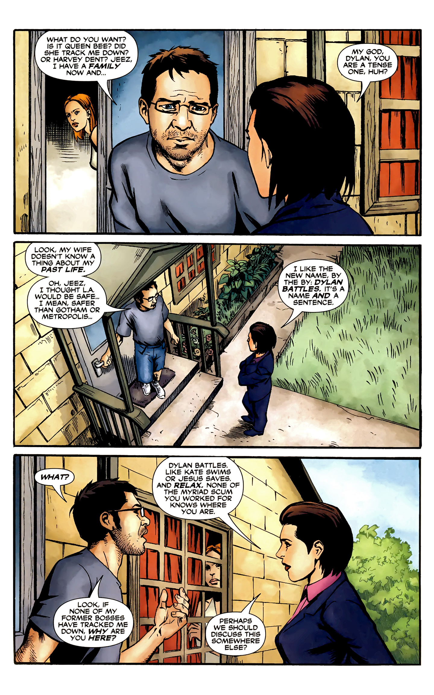 Read online Manhunter (2004) comic -  Issue #4 - 8