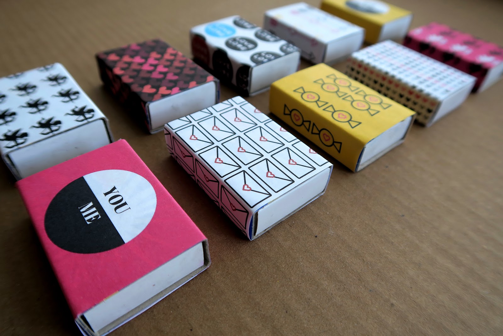 Matchbox love notes + free printable mamaisdreaming.blogspot.co.uk