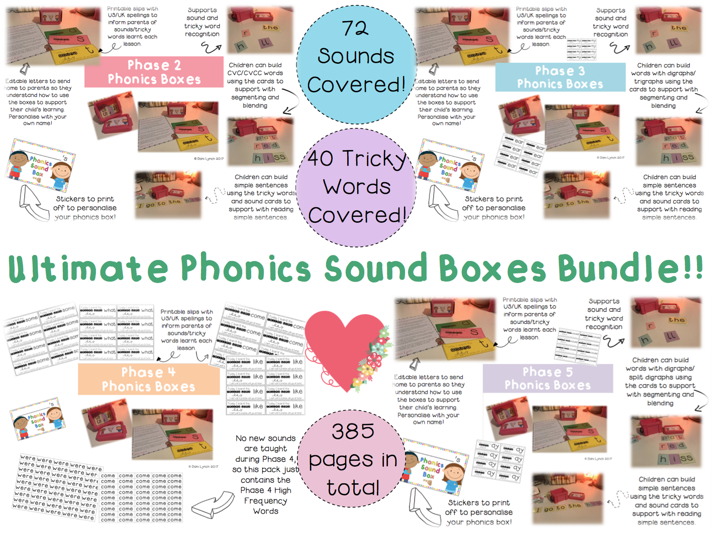 Miss Lynch's Class Phonics Sound Boxes
