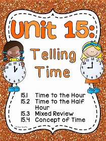 Miss Giraffe's Class: Telling Time in First Grade