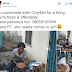 Young Nigerian female undergraduate sells crayfish for a living (photos)
