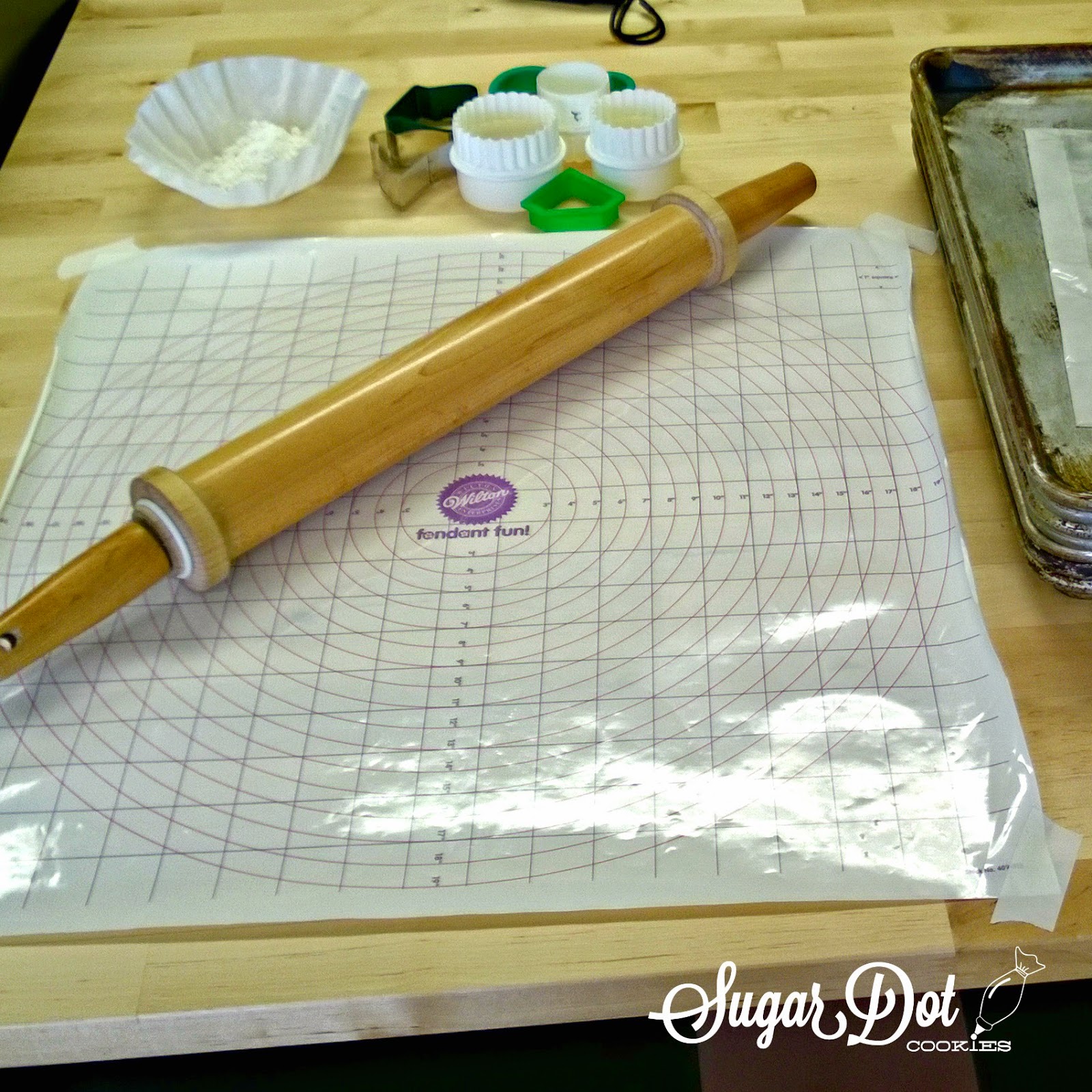 Here is the DoughEZ kit. (The kit does not include the rolling pin.)