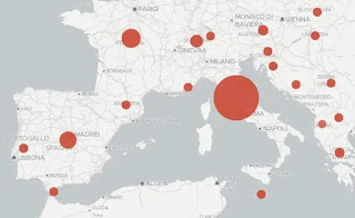 COVID real time mappa italia coronavirus
