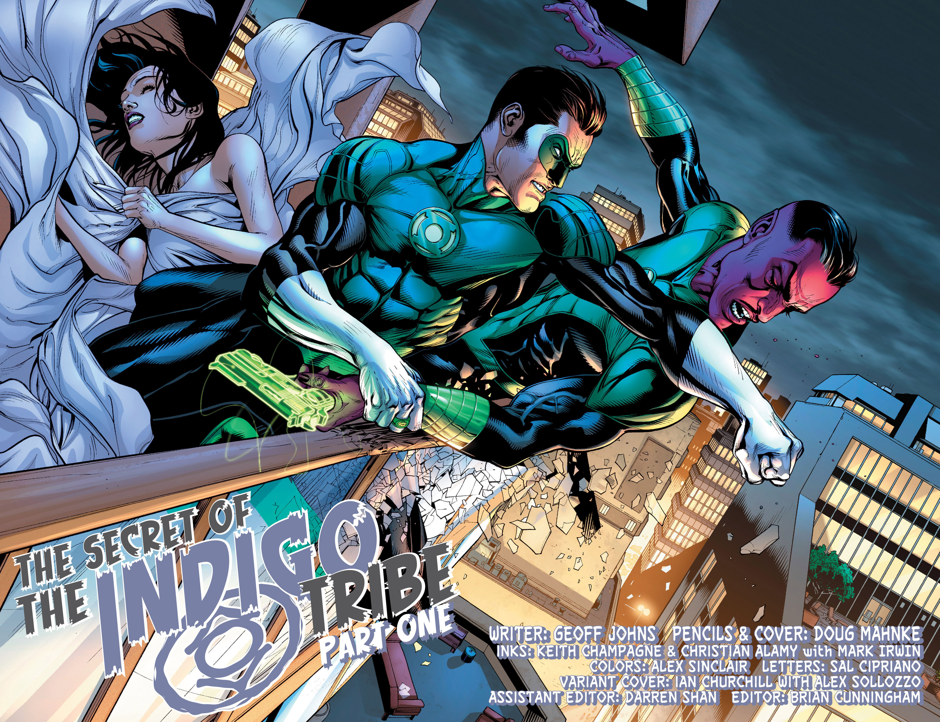 Read online Green Lantern (2011) comic -  Issue #7 - 9