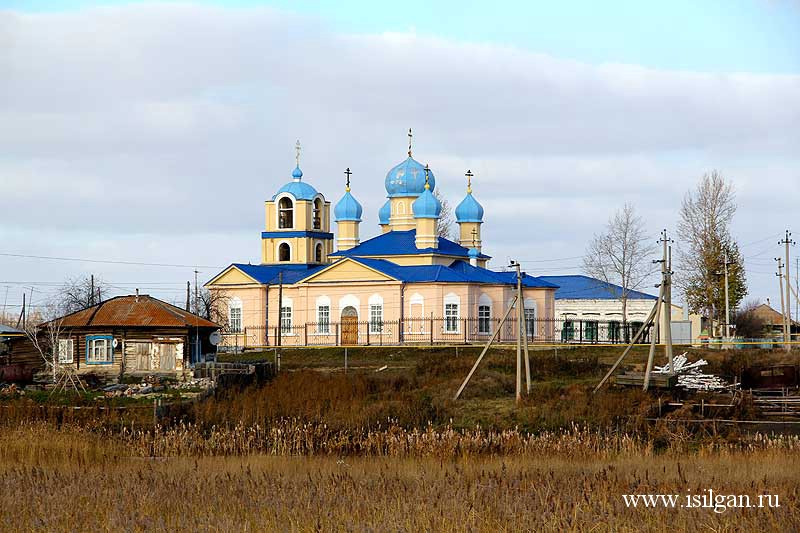 Церковь в честь Вознесения Господня. Село Кочкарь. Челябинская область