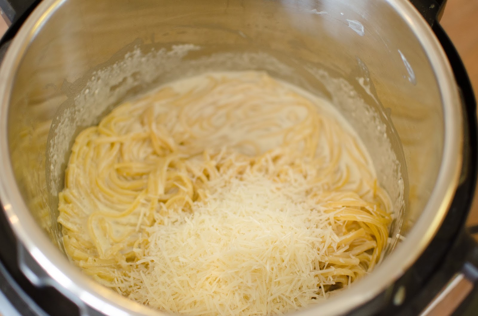 Dump and Start Instant Pot Alfredo