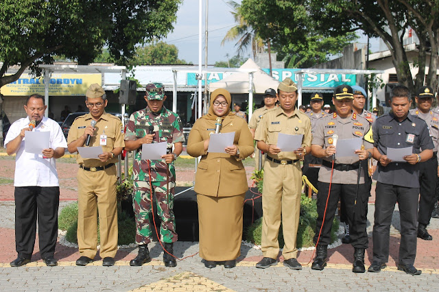 Apel Gelar Pasukan : Penyerahan Sat Linmas Kepada Polres Sragen, Amankan Pemilu 2019 Apel Gelar Pasukan : Penyerahan Sat Linmas Kepada Polres Sragen, Amankan Pemilu 2019