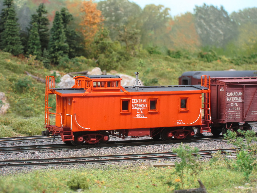 White River Division Central Vermont Caboose Models