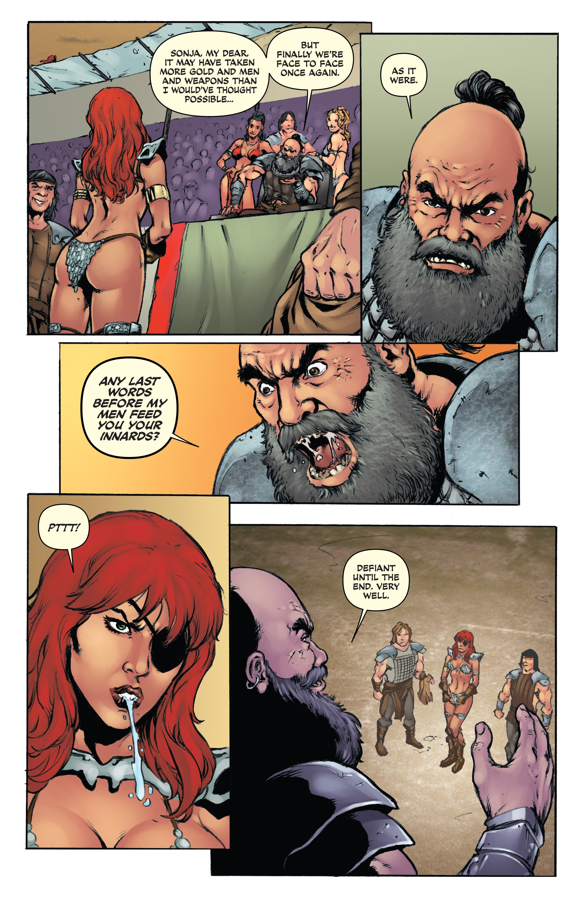 Read online Red Sonja: The Black Tower comic -  Issue #2 - 10