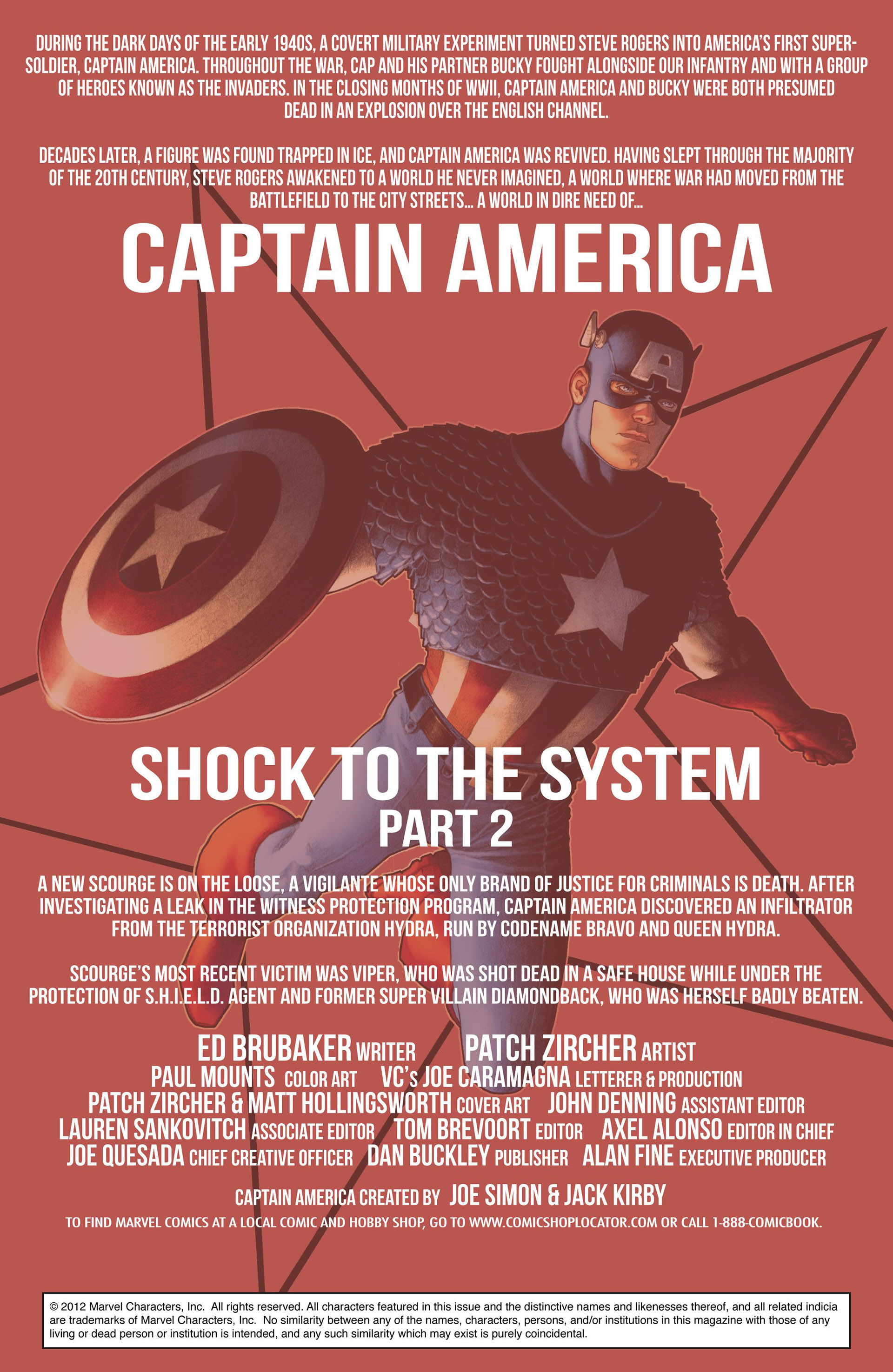 Read online Captain America (2011) comic -  Issue #12 - 2