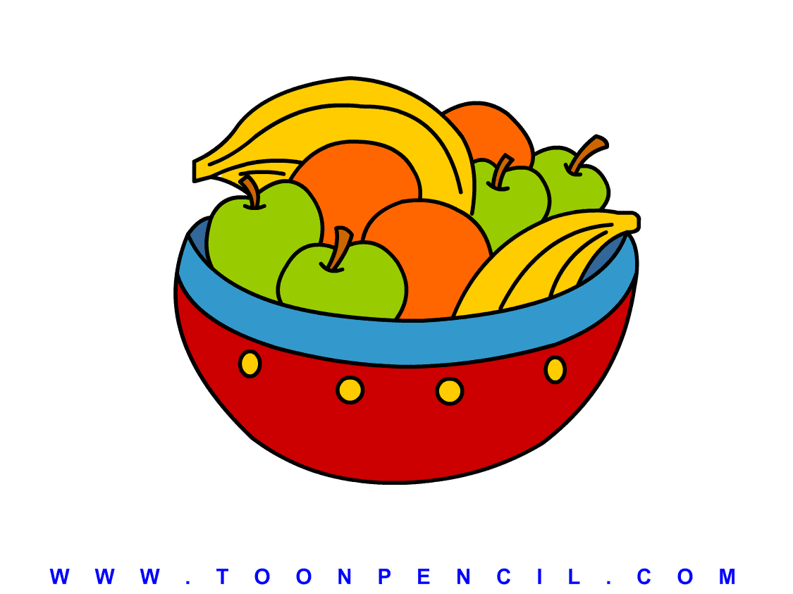 Coloring Pages Fruits Coloring Pages Pictures Of Fruits Drawing For