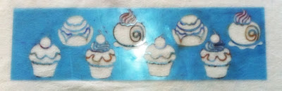 stencil cupcake