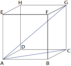 Diagonal Bidang dan Diagonal Ruang Kubus