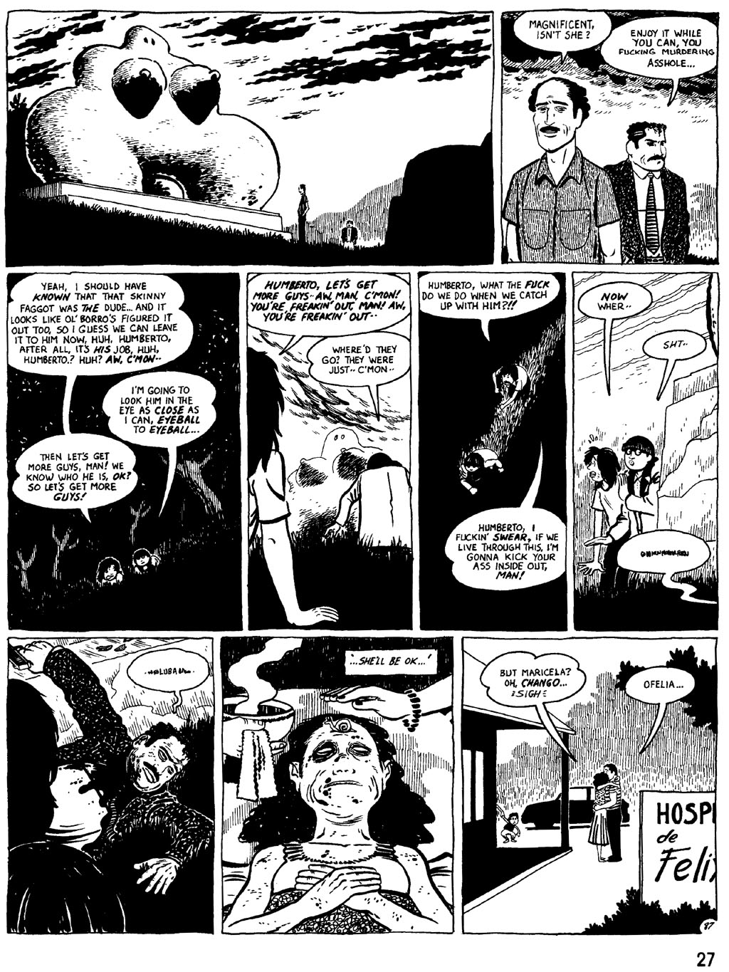 Read online Love and Rockets (1982) comic -  Issue #26 - 29