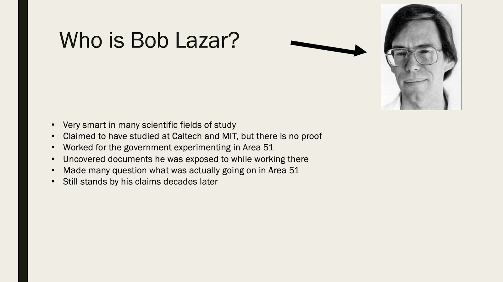 1301 Conspiracy Theories Bob Lazar and Area 51