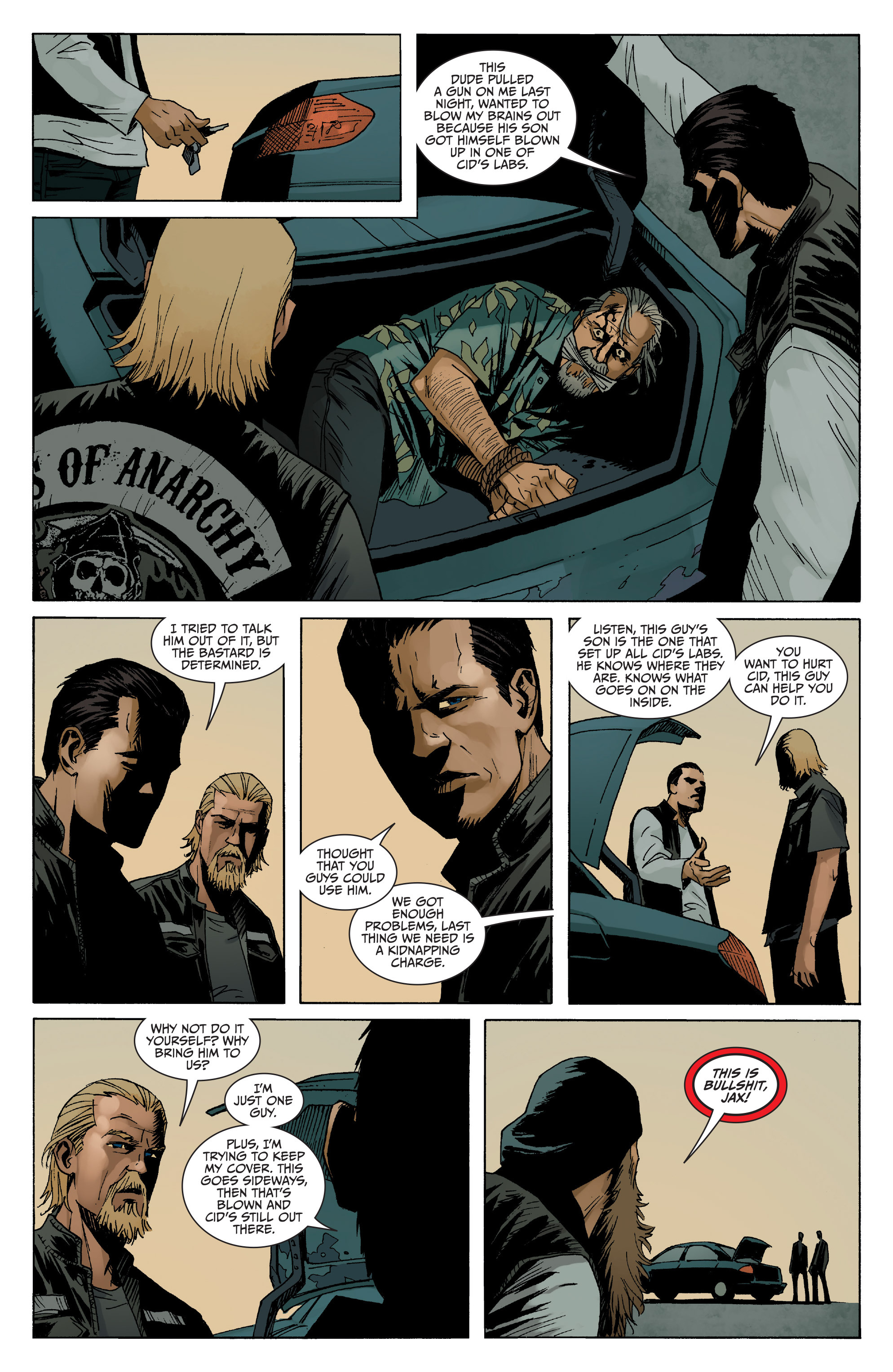 Read online Sons of Anarchy comic -  Issue #13 - 10