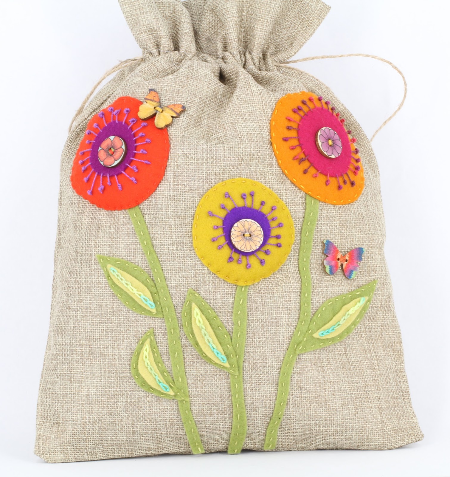 Craft Queen Blog Hessian bags