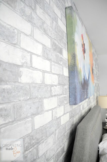 Faux Brick Wallpaper