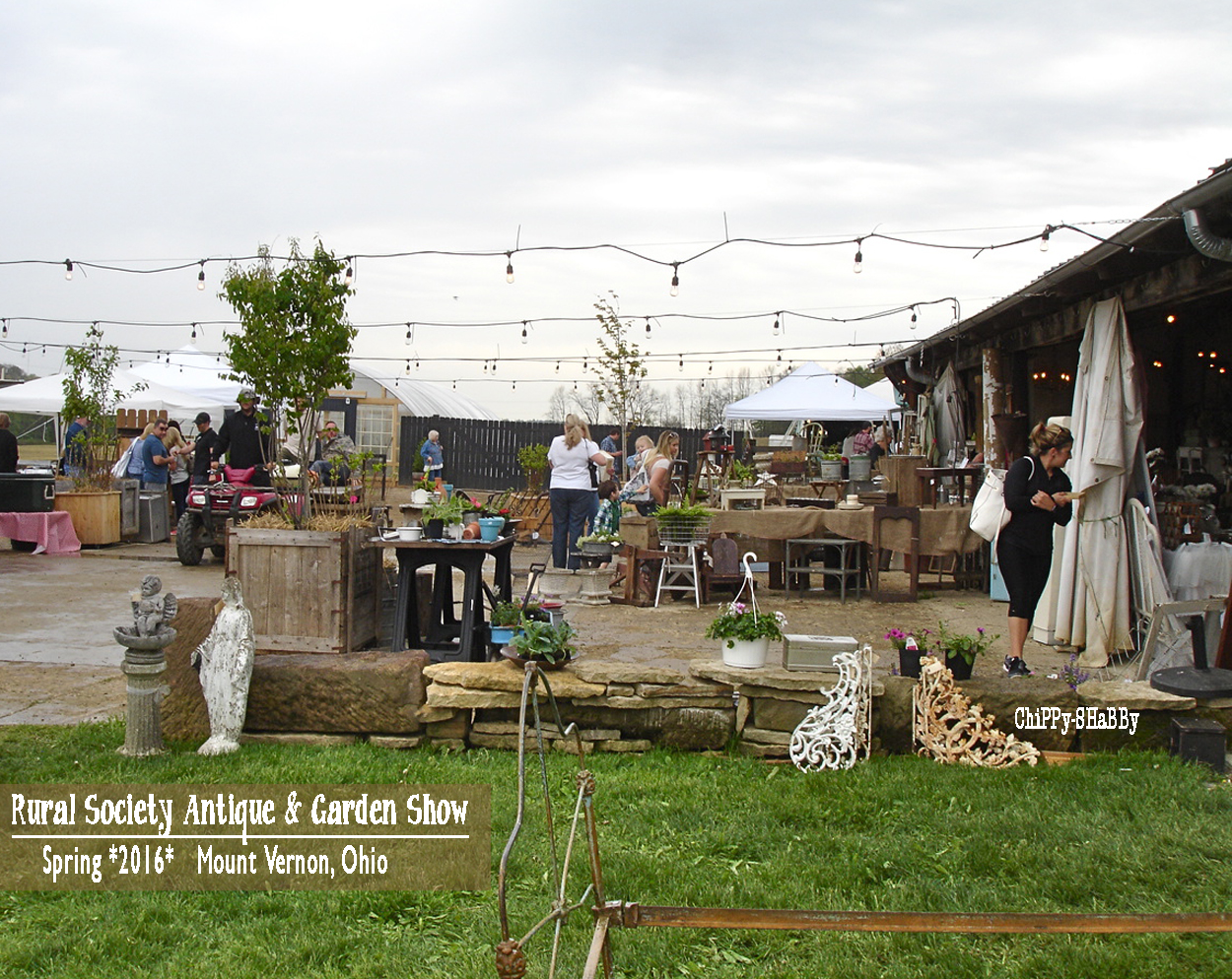 ChiPPy! SHaBBy! RURAL SOCIETY ANTIQUE & GARDEN SHOW Mount Vernon