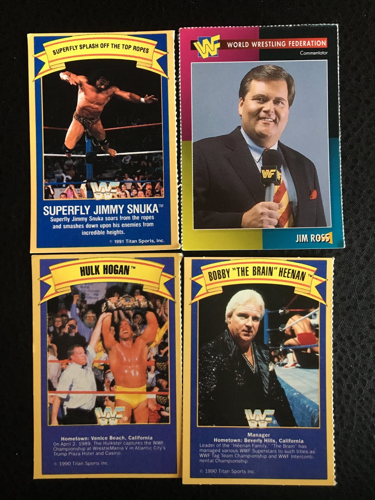 Cardboard Clubhouse The Yard Sale Cards Wrestling