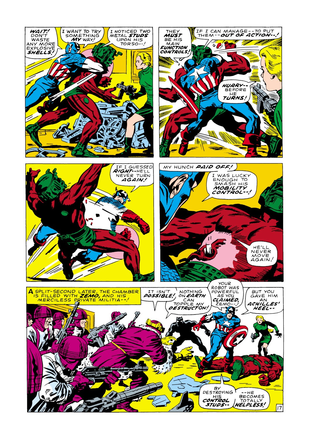 Read online Captain America (1968) comic -  Issue #100 - 18