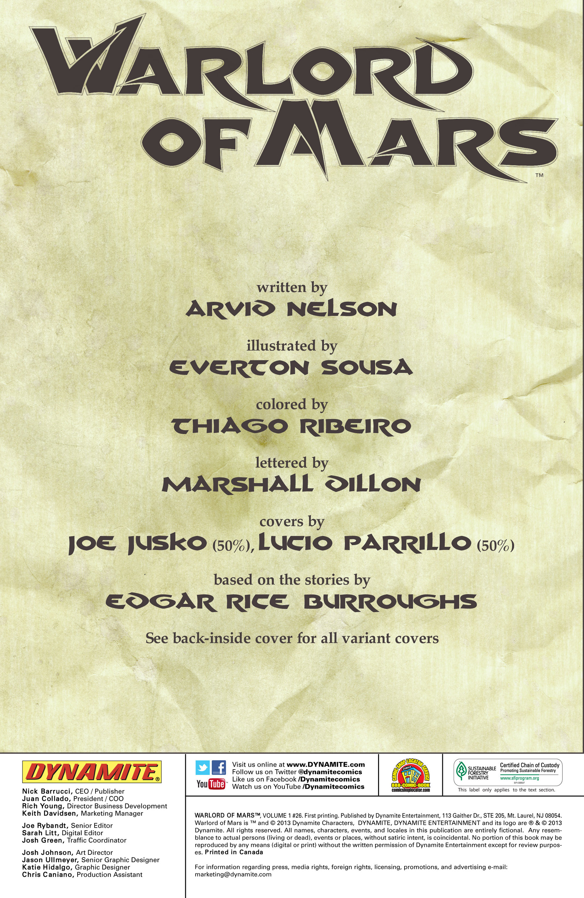 Read online Warlord of Mars comic -  Issue #26 - 3