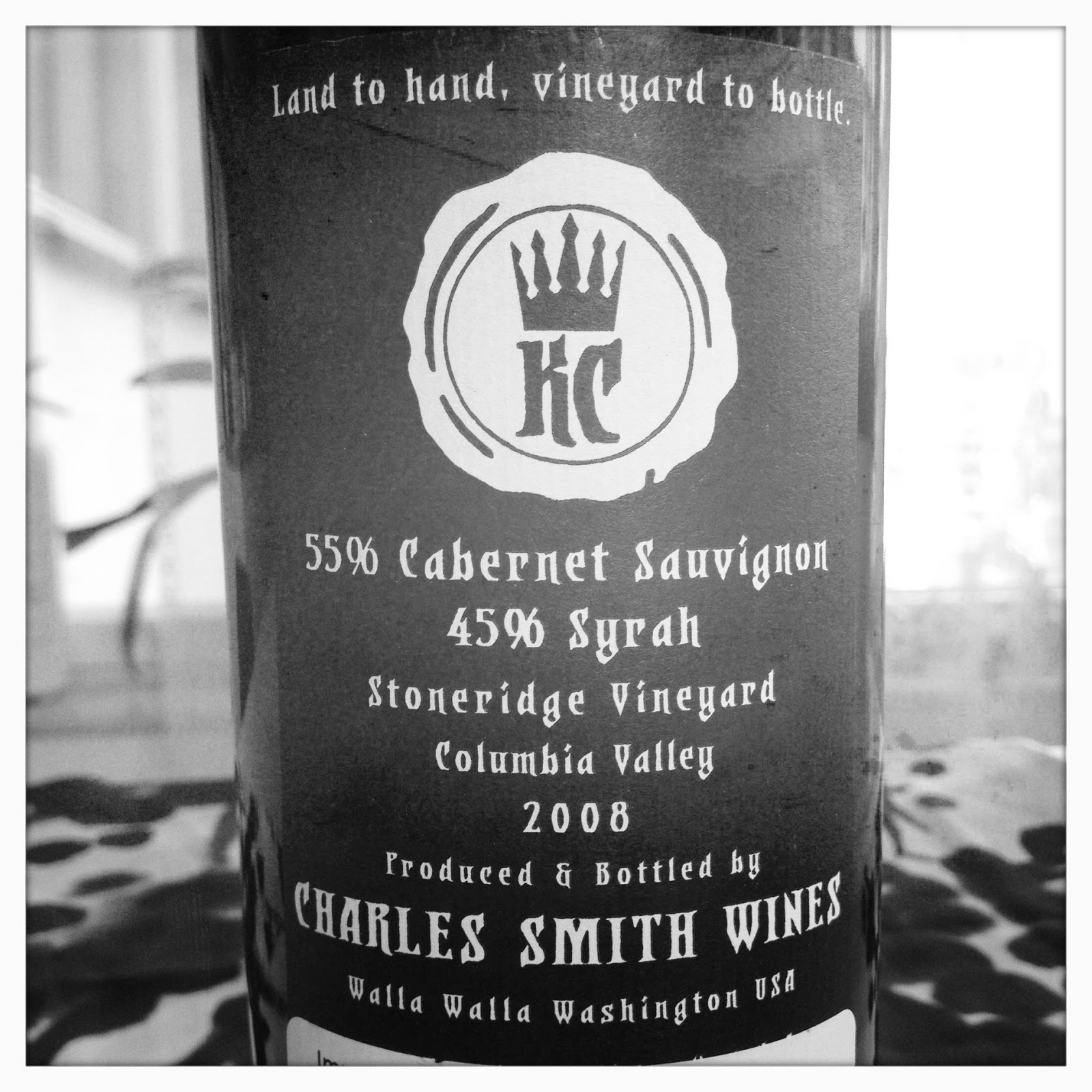 Johan P 2008 Charles Smith Wines King Coal Stoneridge Vineyard
