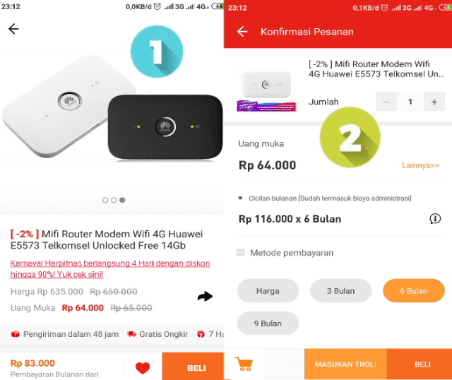 memilih produk dan konfirmasi pesanan memilih produk dan konfirmasi pesanan