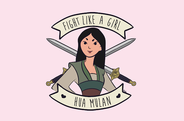 Fight Like a Girl Mulan Fight Like a Girl Mulan