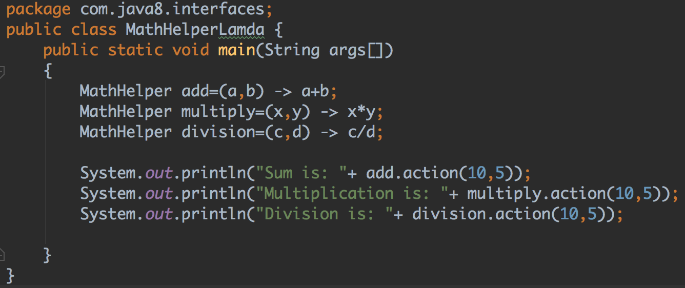 Welcome to Java Interview blog: Use of Lamda Expression and Functional ...
