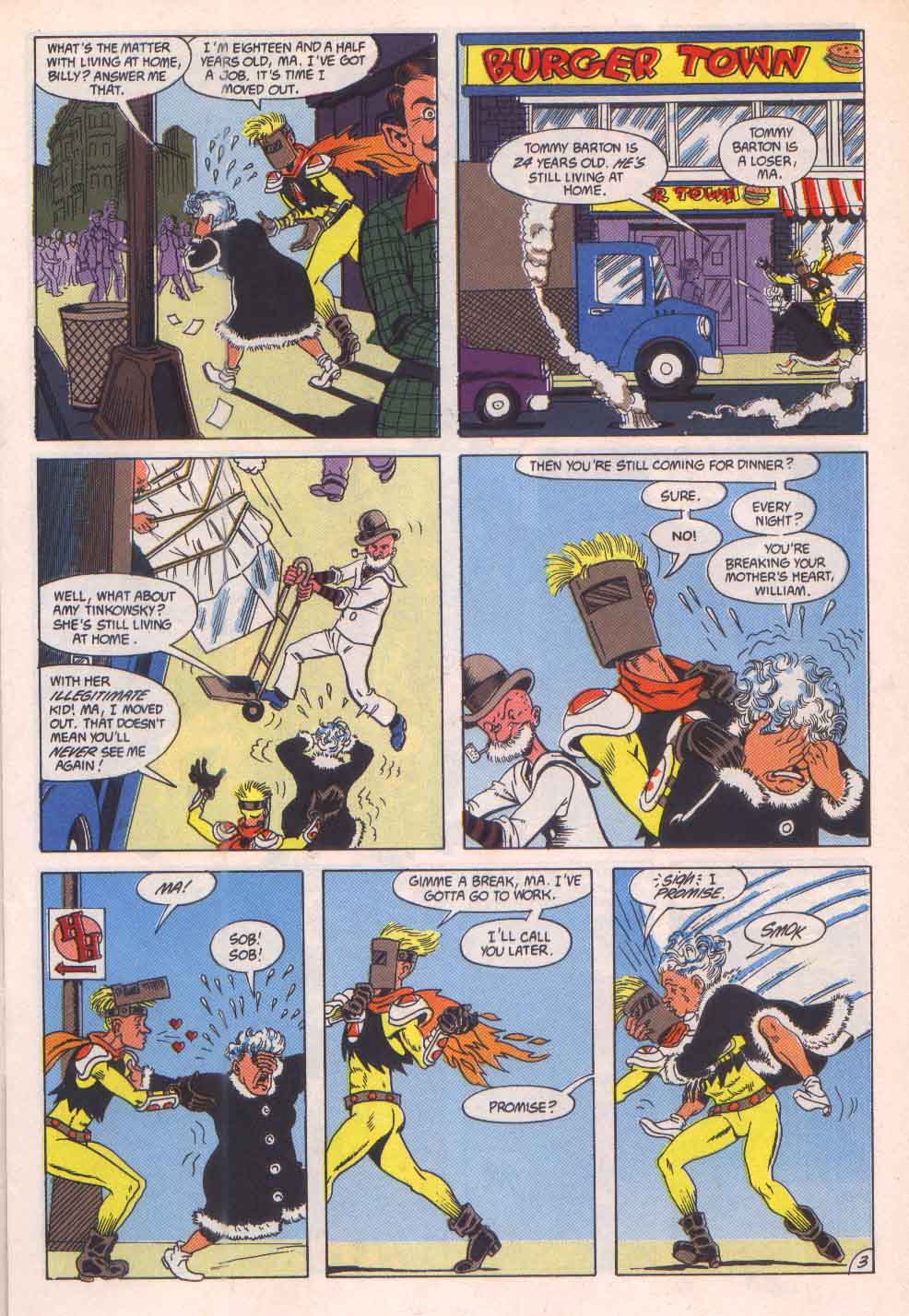 Read online Hero Hotline comic -  Issue #4 - 4